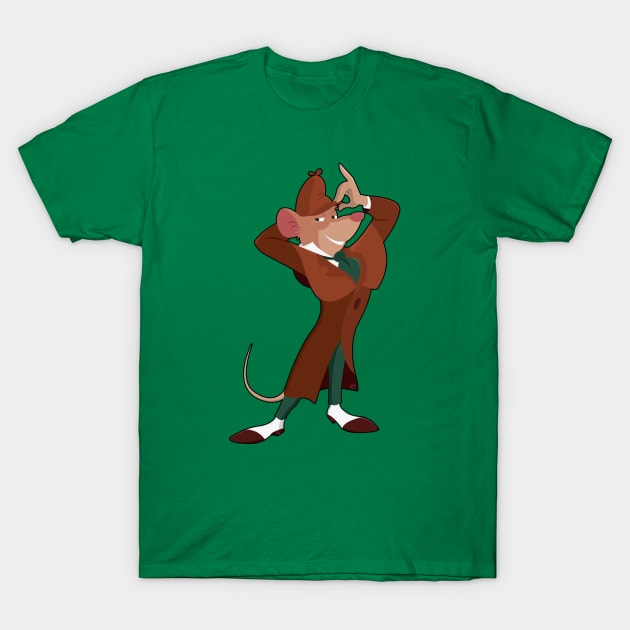 The Great Mouse Detective: Basil T-Shirt by dhartist